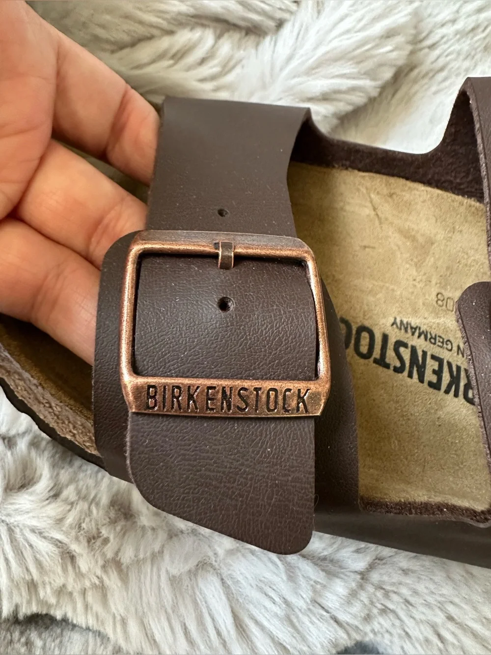 Birkenstock Arizona brown men’s size 11